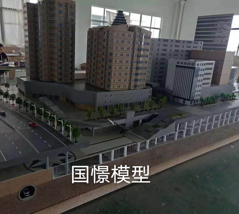 木兰县建筑模型