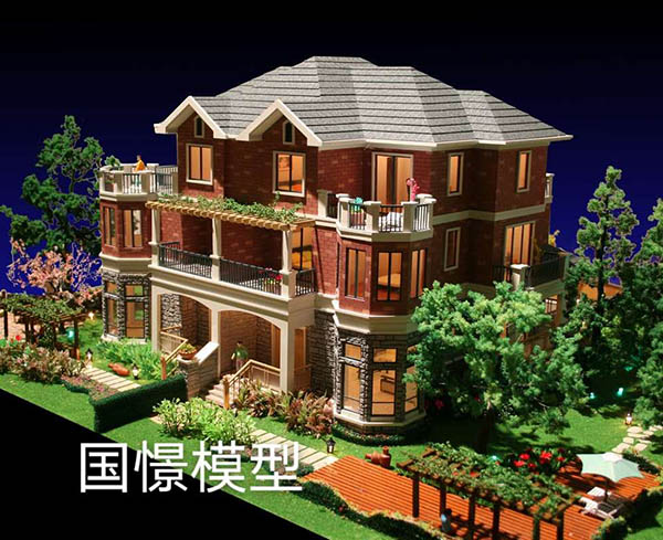 木兰县建筑模型