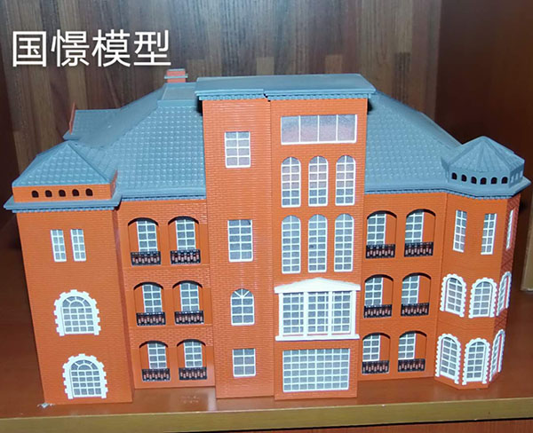 木兰县建筑模型